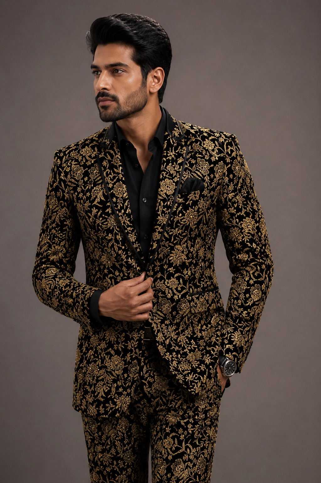 Regal Noir Suit