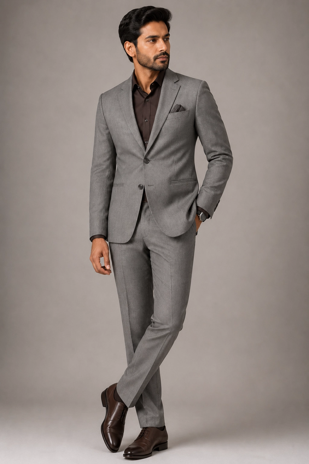 Blaze On Me London – Light Grey Signature Suit