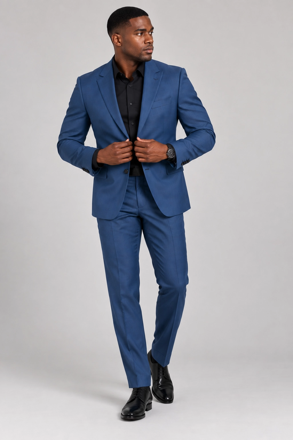 Sapphire Blue Tailored Suit